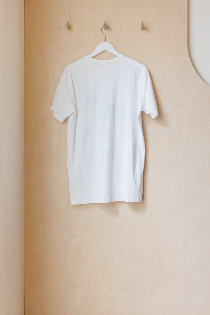 Y's by Yohji Yamamoto Logo Short Sleeve T-Shirt - White