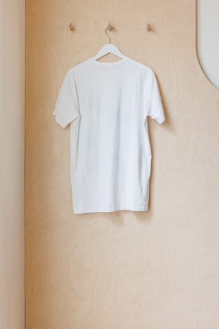 Y's by Yohji Yamamoto Logo Short Sleeve T-Shirt - White
