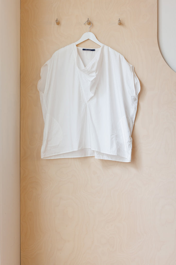 Sofie D'Hoore Cowl Neck Top - White
