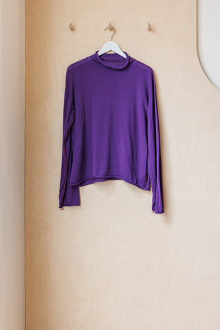 Sofie D'Hoore Mock Neck Sweater - Purple