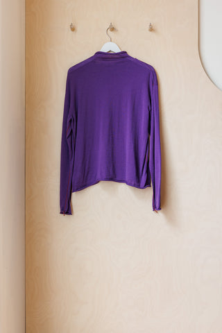 Sofie D'Hoore Mock Neck Sweater - Purple