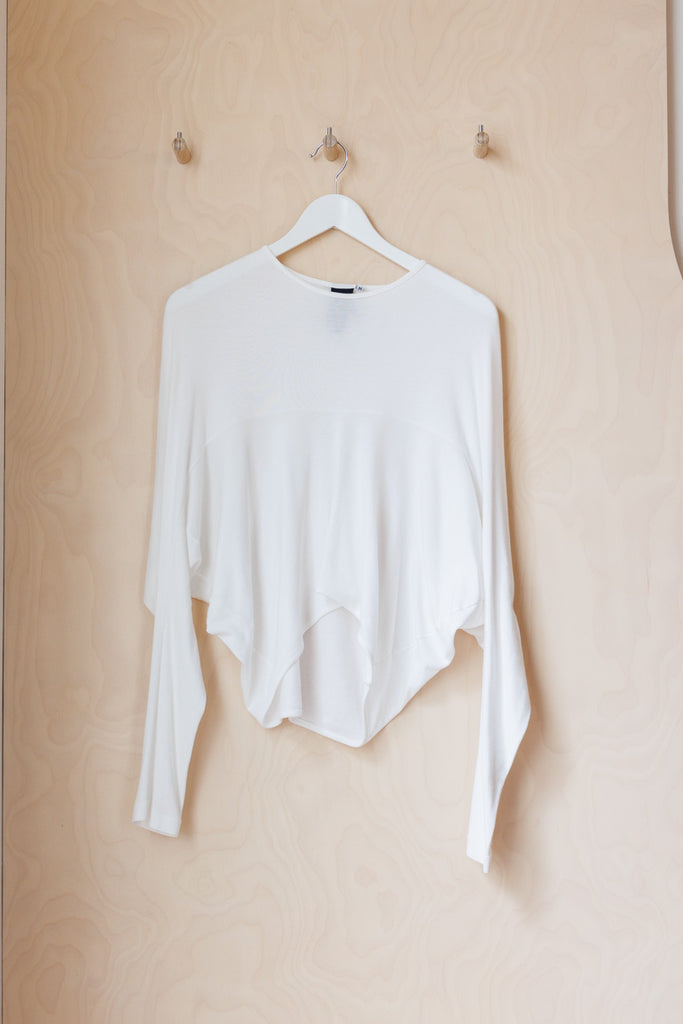 Bernhard Willhelm Long Sleeve Top - White