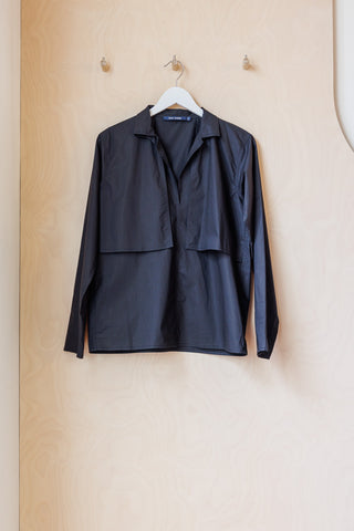 Sofie D'Hoore Flap Shoulder Shirt - Black