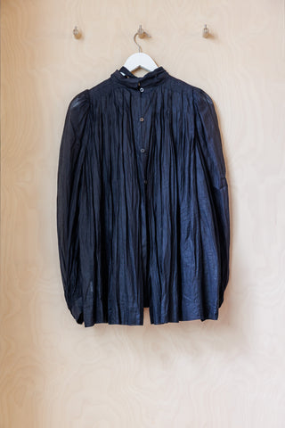 Dries Van Noten Gathered Blouse - Black