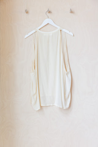 Rittenhouse Silk Tank - Cream