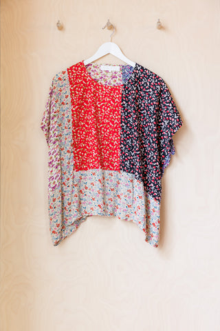Rittenhouse Floral Patchwork Top - Multi