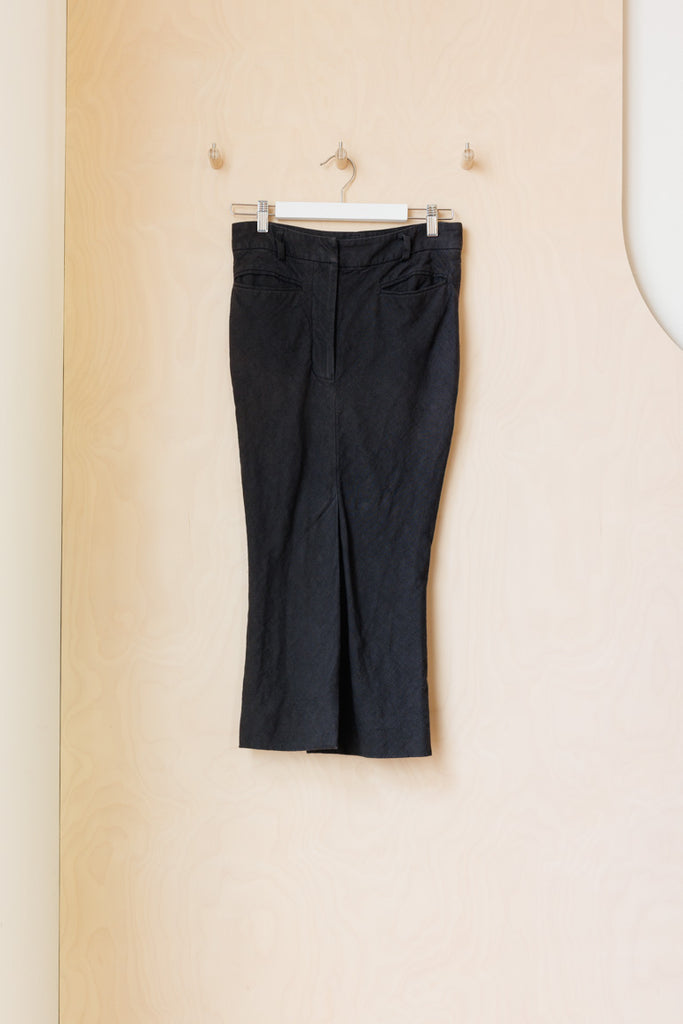 Haider Ackermann Long Pencil Skirt - Black