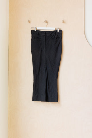 Haider Ackermann Long Pencil Skirt - Black