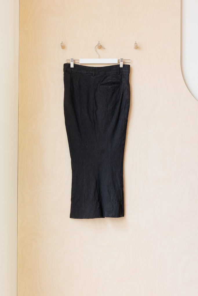 Haider Ackermann Long Pencil Skirt - Black
