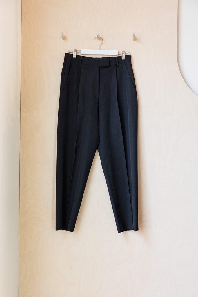 Dries Van Noten Pleated Pants - Black