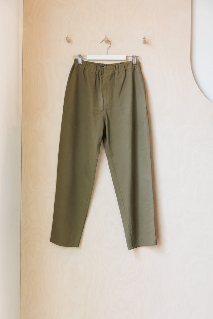 Archives Sofie D'Hoore Tapered Pant - Light Khaki