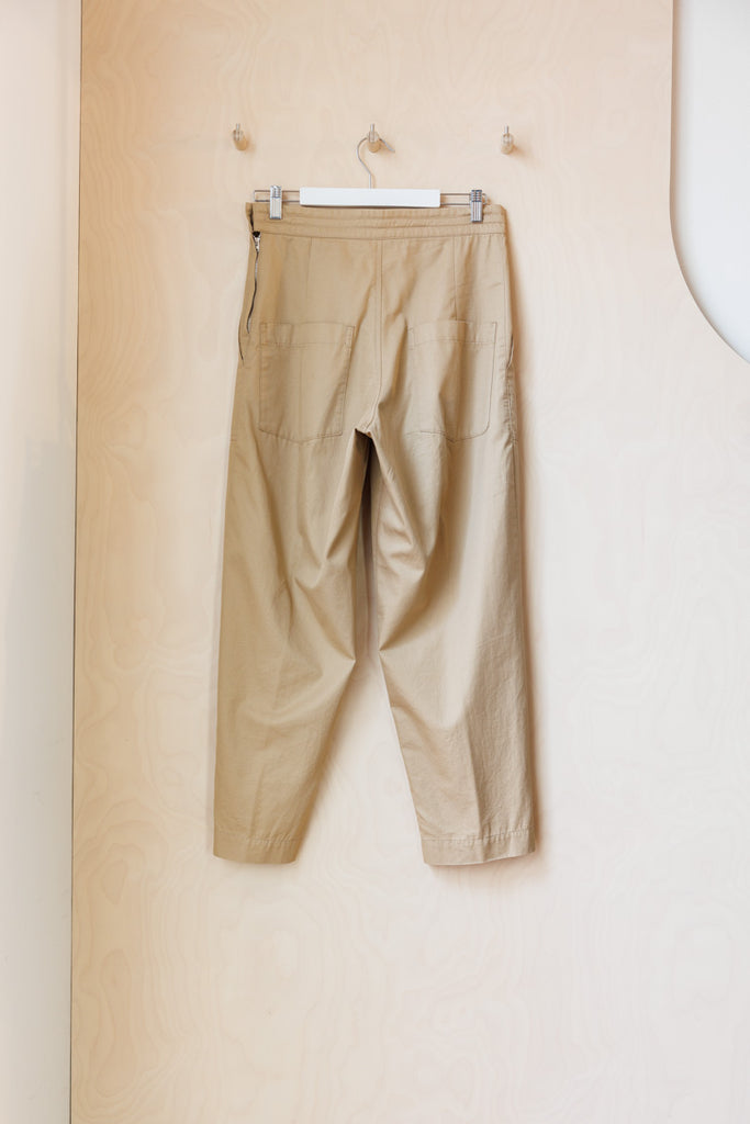 Y's by Yohji Yamamoto Patch Pocket Pant - Tan