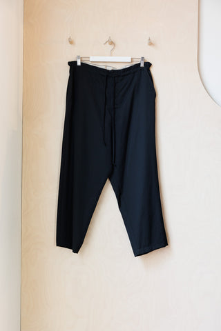 Y's by Yohji Yamamoto Gabardine Pants - Black