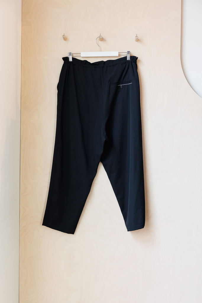 Y's by Yohji Yamamoto Gabardine Pants - Black