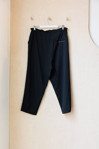 Y's by Yohji Yamamoto Gabardine Pants - Black