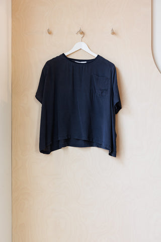 Rittenhouse Silk T-Shirt - Ink