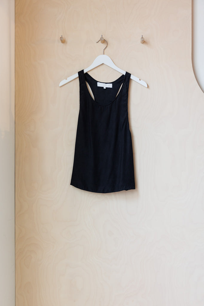Rittenhouse Silk Racerback Tank - Black