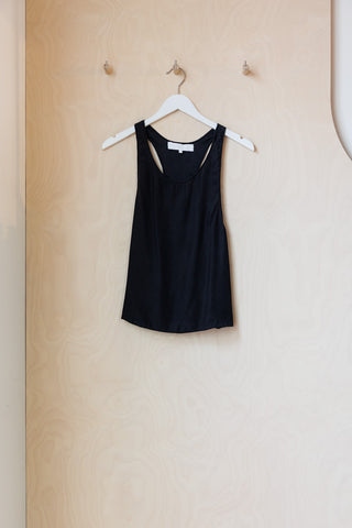 Rittenhouse Silk Racerback Tank - Black