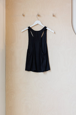 Rittenhouse Silk Racerback Tank - Black