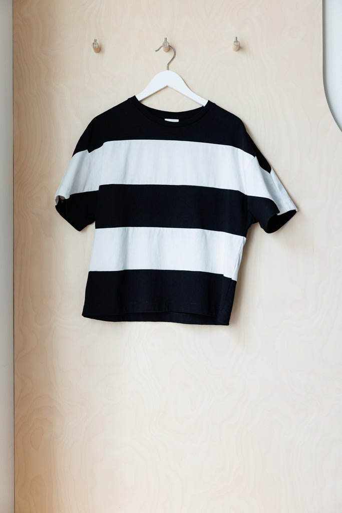 Dries Van Noten Stripe T-Shirt - Black/White