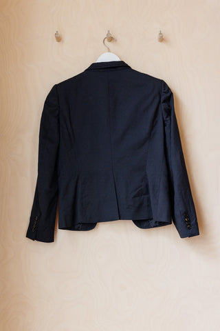 Dries Van Noten Brocade Jacket - Navy