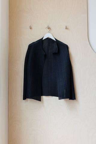 Issey Miyake 3D Pleat Jacket - Black