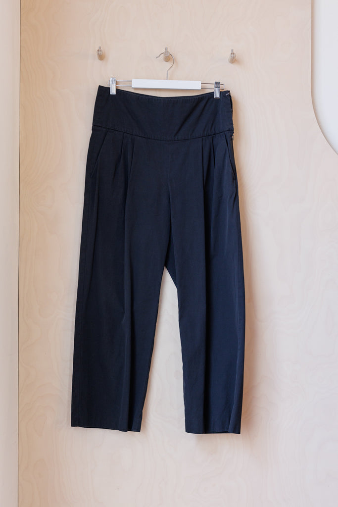 Dries Van Noten Cummerbund Pant - Black