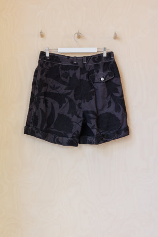 Dries Van Noten Embroidered Shorts - Black