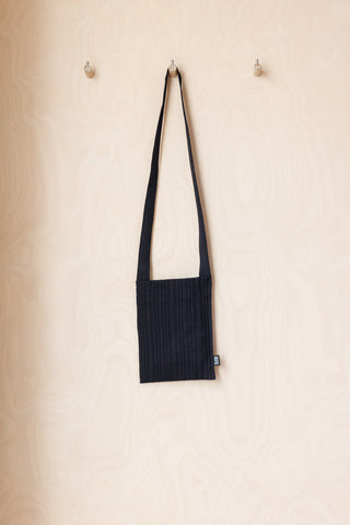 Pleats Please Crepe Knit Bag - Black