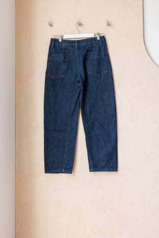Lemaire Denim Twisted Pant - Indigo