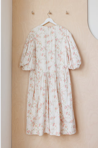 Simone Rocha Floral Smock Dress - Pink