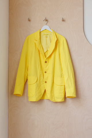 Comme Des Garçons Oversize Jacket - Yellow