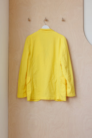 Comme Des Garçons Oversize Jacket - Yellow