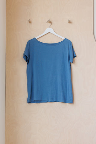 Dries Van Noten Boatneck T-Shirt - Blue