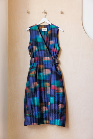 Henrik Vibskov Quilted Wrap Dress - Multi