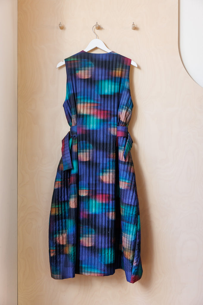 Henrik Vibskov Quilted Wrap Dress - Multi