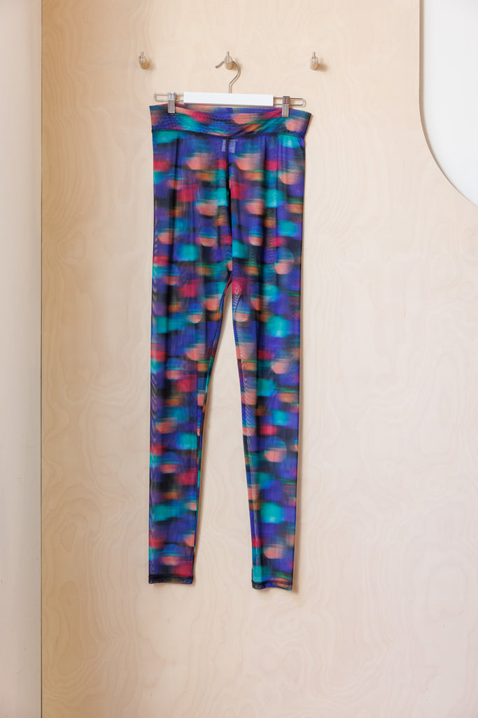 Henrik Vibskov Blurry Dots  Mesh Leggings - Multi