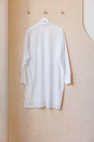 Y's by Yohji Yamamoto Overlap Collar Shirt - White