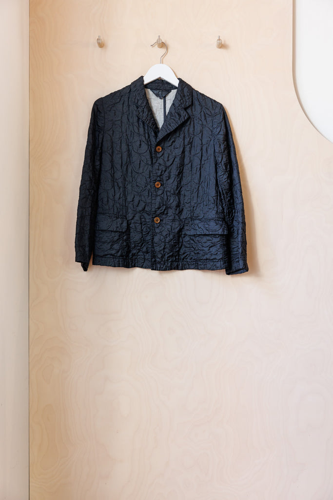 Comme Des Garçons Circle Stitch Jacket - Black