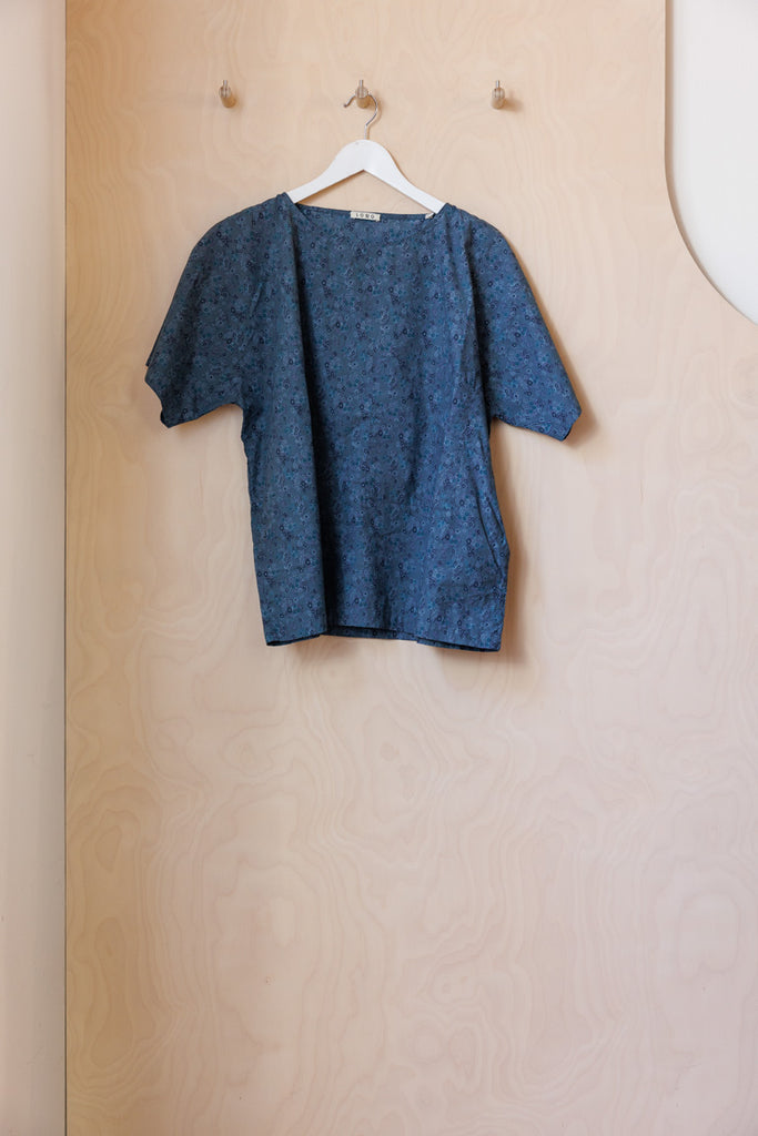 Sono Friedrich Floral Tee - Blue