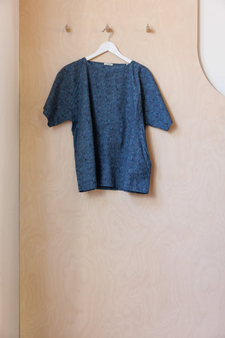 Sono Friedrich Floral Tee - Blue