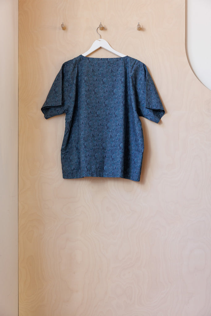 Sono Friedrich Floral Tee - Blue