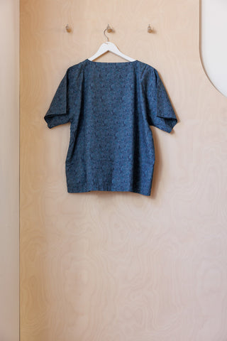 Sono Friedrich Floral Tee - Blue