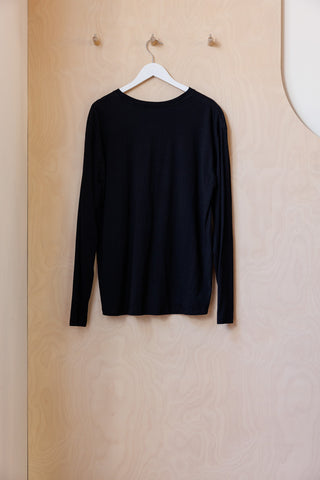 Kowtow Long Sleeve T-Shirt - Black