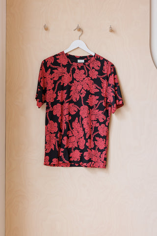 Dries Van Noten Hertz T-Shirt - Black/Red