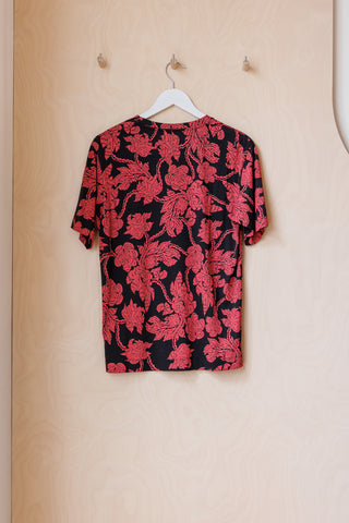 Dries Van Noten Hertz T-Shirt - Black/Red