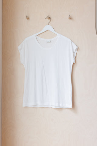 Dries Van Noten Cap Sleeve T-Shirt - White