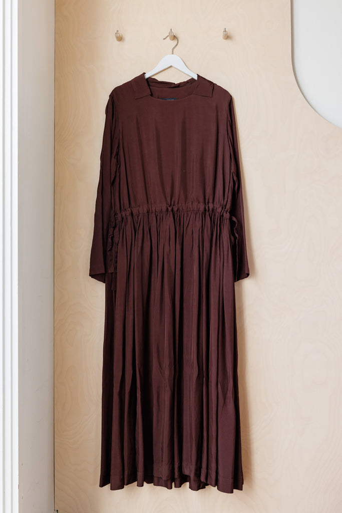 Casey Casey BB Long Sleeve Dress - Prune