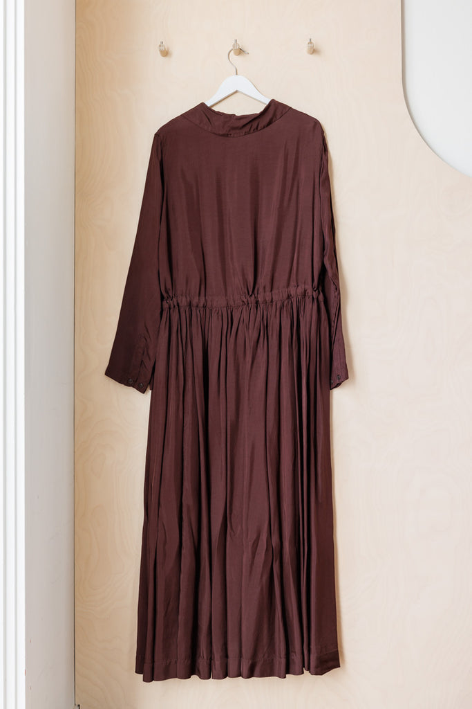 Casey Casey BB Long Sleeve Dress - Prune
