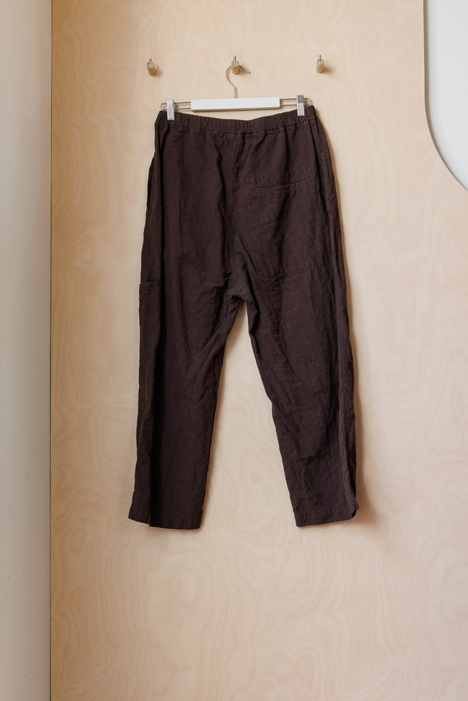 Sofie D'Hoore Tapered Pockets Pant - Brown